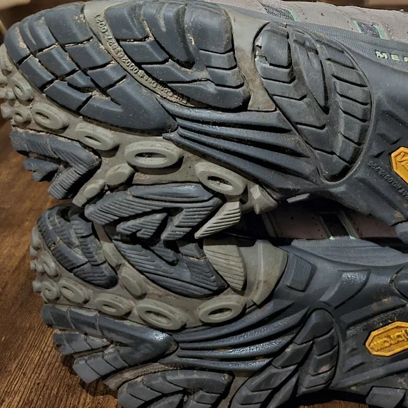 Merrell Moab Vent 2 Dry Drizzle Mint  Women’s Trail Hiking Shoes Size 8 - Picture 10 of 12